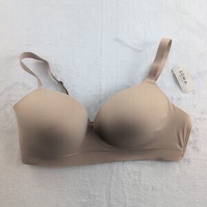 Soma Intimates NWT Enbliss Wireless Warm Amber Bra Women's 40C